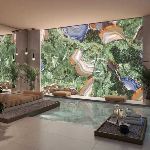 Panneau décoratif rétroéclairé - AGUARICO - Tecnografica Italian Wallcoverings - de revêtement / mural / pour agencement intérieur