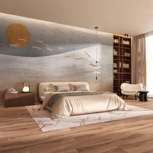 Papier peint oriental - HINODE - Tecnografica Italian Wallcoverings - en fibre de cellulose / en textile non-tissé / en fibre de verre