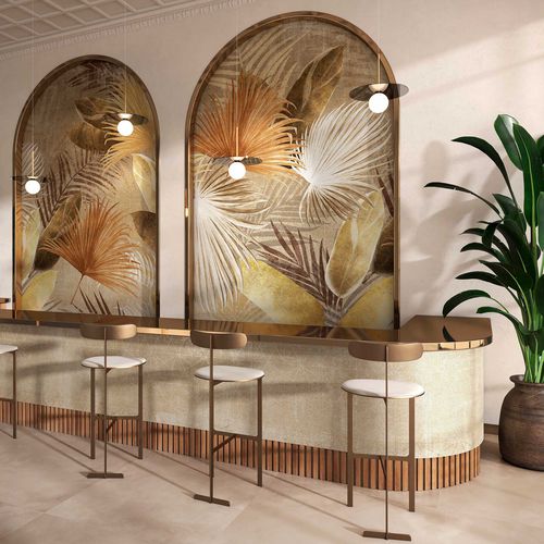 Papier peint contemporain - EL DORADO - Tecnografica Italian Wallcoverings - en fibre de cellulose / en textile non-tissé / en fibre de verre