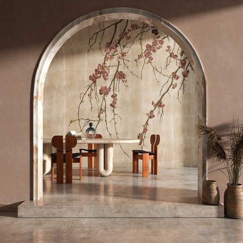 Papier peint contemporain - CYDONIA - Tecnografica Italian Wallcoverings - en fibre de cellulose / en textile non-tissé / en fibre de verre