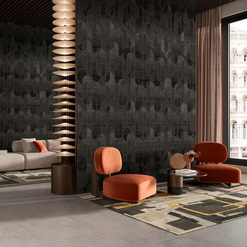 Papier peint contemporain - SINERGY - Tecnografica Italian Wallcoverings - en fibre de cellulose / en textile non-tissé / en fibre de verre