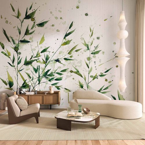 Papier peint contemporain - BAMBOOM - Tecnografica Italian Wallcoverings - en fibre de cellulose / en textile non-tissé / en fibre de verre