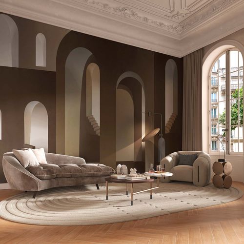 Papier peint contemporain - ODEON - Tecnografica Italian Wallcoverings - en fibre de cellulose / en textile non-tissé / en fibre de verre