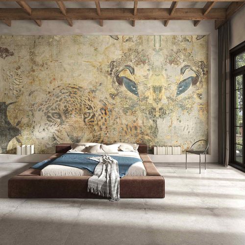 Papier peint contemporain - CAIMAN by MAD - Tecnografica Italian Wallcoverings - en fibre de cellulose / en textile non-tissé / en fibre de verre