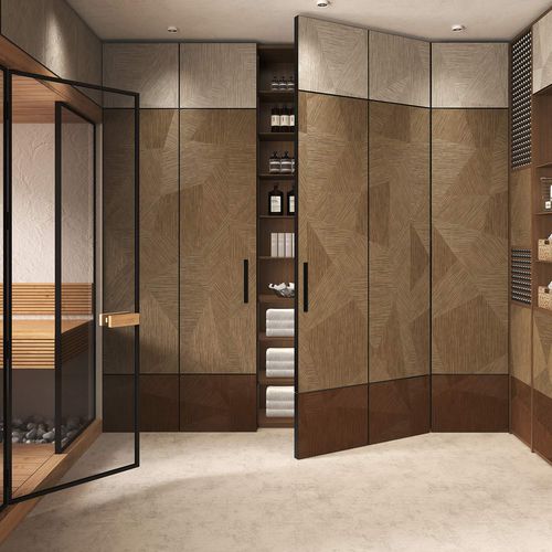 Panneau décoratif pour agencement intérieur - TANSU WOOD - Tecnografica Italian Wallcoverings - mural / de revêtement / léger