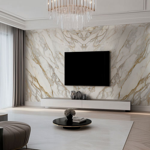 Panneau décoratif pour agencement intérieur - CALACATTA BORGHINI - Tecnografica Italian Wallcoverings - mural / de revêtement / léger