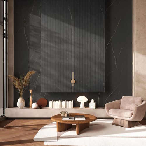 Panneau décoratif pour agencement intérieur - COFFE BROWN - Tecnografica Italian Wallcoverings - mural / de revêtement / léger