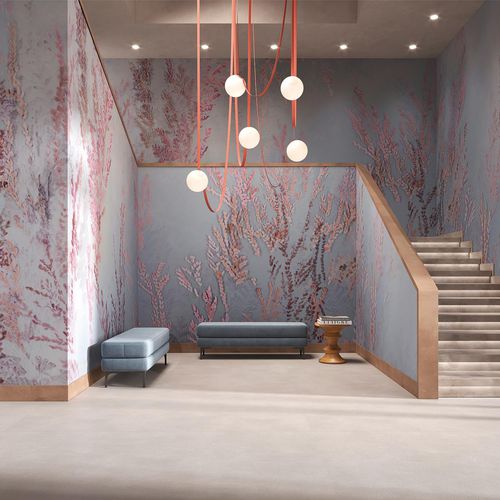 Papier peint contemporain - CORALINE - Tecnografica Italian Wallcoverings - en textile non-tissé / en fibre de verre / en vinyle