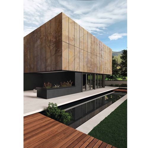 Panneau pour façade ventilée - TRACCE VIVENTI - Tecnografica Italian Wallcoverings - de revêtement / léger / résistant aux intempéries