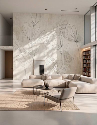 Papier peint design minimaliste - FILO - Tecnografica Italian Wallcoverings - en fibre de verre / en fibre de cellulose / en PVC