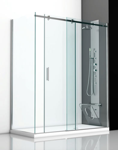Paroi de douche coulissante - SME-PS - THERMO DESIGN - rectangulaire / d'angle / en verre trempé