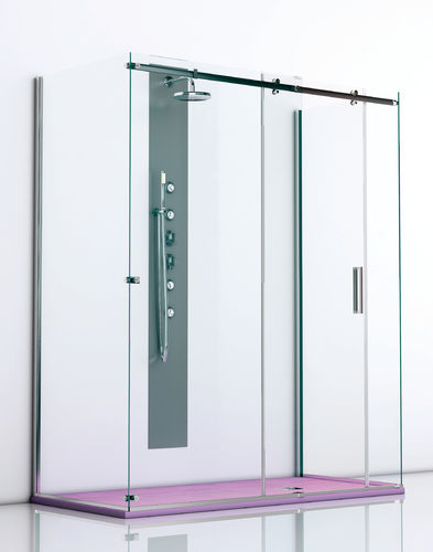 Paroi de douche coulissante - SME-S - THERMO DESIGN - rectangulaire / en verre trempé