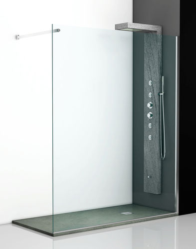 Paroi de douche fixe - SME-FG - THERMO DESIGN - rectangulaire / d'angle / en verre trempé