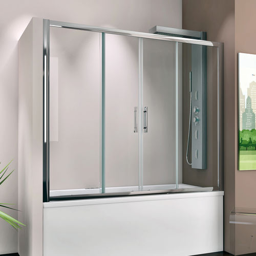Pare-baignoire coulissant - PRL-SV2A - THERMO DESIGN - encadré