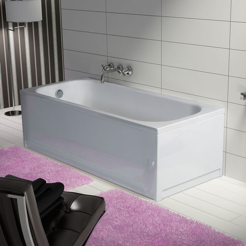 Baignoire à poser - ALASKA - THERMO DESIGN - en acrylique / balnéo / blanche