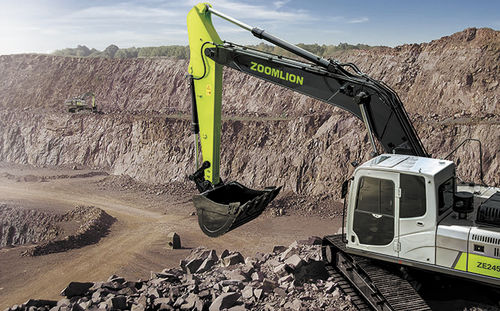 Pelle sur chenilles - ZE245E - Zoomlion International Trade Co., Ltd. - pour chantier