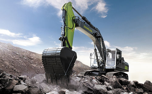 Pelle sur chenilles - ZE490EK-10 - Zoomlion International Trade Co., Ltd. - pour chantier / de chargement