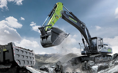 Pelle sur chenilles - ZE550EK-10 - Zoomlion International Trade Co., Ltd. - pour chantier / de chargement