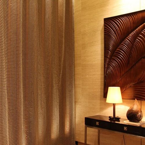 Maille métallique en acier inoxydable - YR-6003 - Shijiazhuang YingRui Metal Products Co., Ltd - pour agencement intérieur / pour rideaux / en anneaux