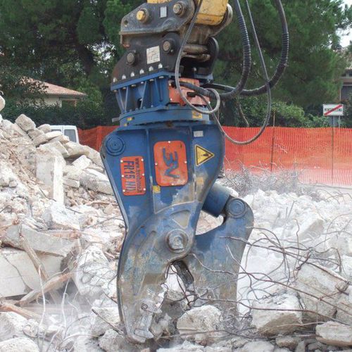 Pince de démolition hydraulique - FR PREMIUM SERIES - Trevi Benne - pour béton / de broyage / pour démolition primaire