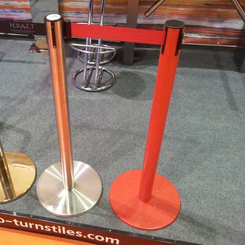Poteau de guidage à sangle rétractable - Q-MANAGER - TiSO