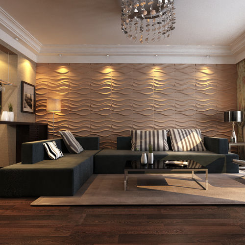 Panneau décoratif pour agencement intérieur - LAKE - 3Dcora - pour plafond / pour mur / léger