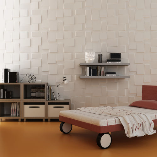 Panneau décoratif pour agencement intérieur - RUBIK - 3Dcora - pour plafond / pour mur / léger