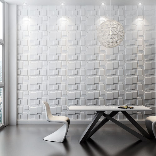 Panneau décoratif pour agencement intérieur - CHOC - 3Dcora - pour plafond / pour mur / léger