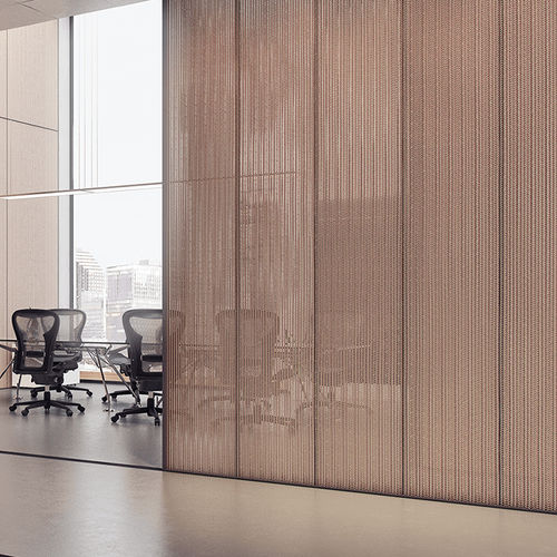 Panneau en verre acoustique - METALLIC  - CARVART - trempé / feuilleté / à motif