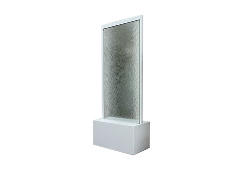 Mur d'eau en verre - MODULE - Artaqua - autoportant / acier inox