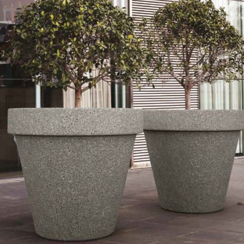 Jardinière en béton - GRANPOT - Mago Urban - à profil en V / classique / pour espace public