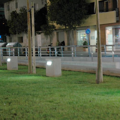 Borne d'éclairage pour espace public - BALISA JM - Mago Urban - contemporaine / en béton