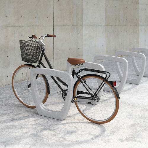 Range-vélo au sol - Tube - Mago Urban - pour espace public / en béton / professionnel