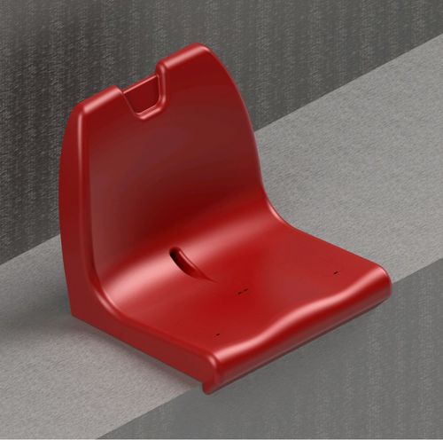Siège de gradin en polypropylène - MONZA - CETA SPA - pour installation sportive