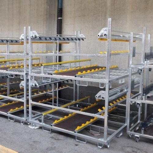 Rayonnage pour stockage - CETA SPA - en métal / industriel