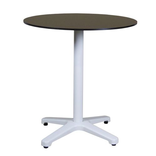 Table bistrot contemporaine - CALVADOS/ GRENADINE/ MANHATTAN - Forbes Group Ltd - en stratifié / en acier inoxydable / avec piètement en aluminium