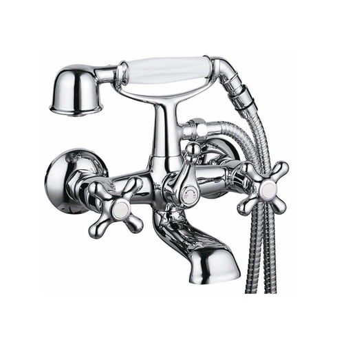 Mélangeur pour douche - 94476 - WITH2 ANTIGONA - Grifería Clever - pour baignoire / mural / en laiton chromé