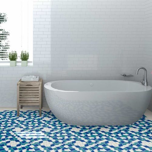 Carreau de ciment en ciment - TRENCAD&Iacute;S GAUD&Iacute; - Mosaics Torra | Cement Tiles - mat / d'intérieur / de salle de bain