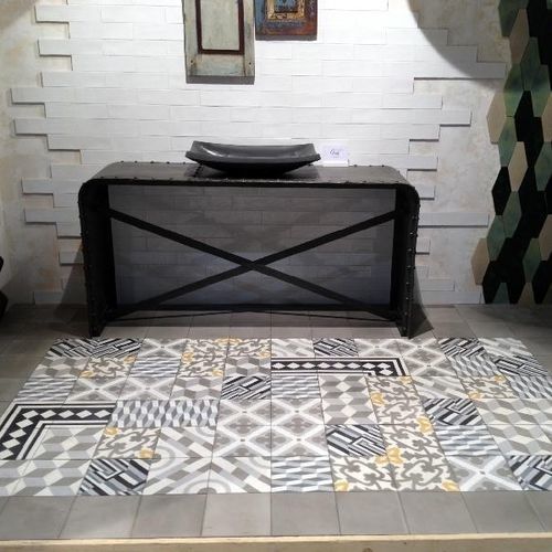 Carreau de ciment en ciment - WHITE - Mosaics Torra | Cement Tiles - mat / pour intérieur / d'extérieur