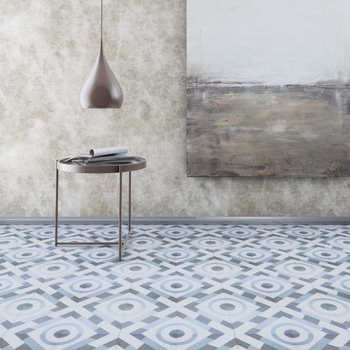 Carreau de ciment en ciment - SANT MARTÍ - Mosaics Torra | Cement Tiles - poli / à relief / d'intérieur