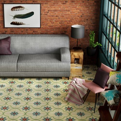 Carreau de ciment en ciment - M 102 - Mosaics Torra | Cement Tiles - mat / pour usage extérieur / de salon