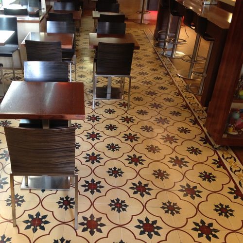 Carreau de ciment en ciment - M102M - Mosaics Torra | Cement Tiles - mat / d'intérieur / pour usage extérieur