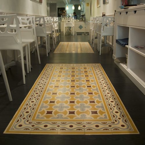Carreau de ciment en ciment - 8 - Mosaics Torra | Cement Tiles - mat / d'intérieur / pour usage extérieur