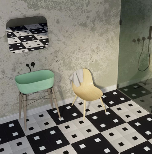 Carreau de ciment mat - VELLA - Mosaics Torra | Cement Tiles - d'intérieur / de salle de bain / de salon