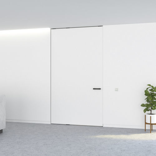 Porte d'intérieur - 4245 - SINGLE - PortaPivot - en céramique / en aluminium anodisé / en MDF