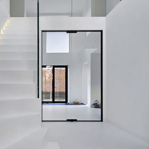 Porte 1 vantail - MINI-MAX - SINGLE - PortaPivot - d'intérieur / en aluminium anodisé / à pivot