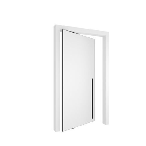 Porte d'intérieur - 4245 - SINGLE - PortaPivot - en MDF / en aluminium anodisé / en Corian®