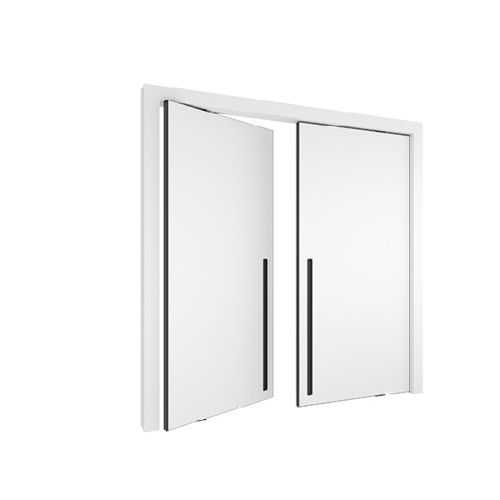 Porte double vantaux - 4245 - PortaPivot - d'intérieur / en MDF / en aluminium anodisé
