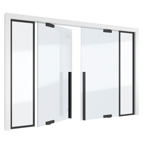 Porte d'intérieur - PortaPivot - en verre / à pivot / contemporaine