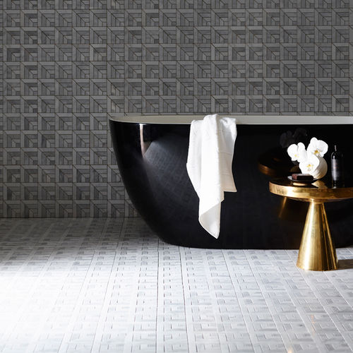 Mosaïque en marbre - MARMO : PONTI - Greg Natale - texturée / d'intérieur / de sol